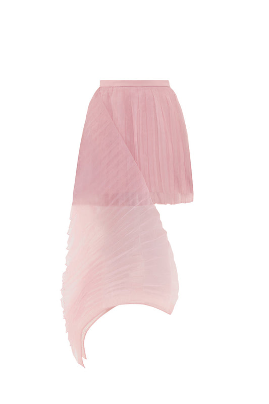 IME MINI SKIRT IN POWDER PINK