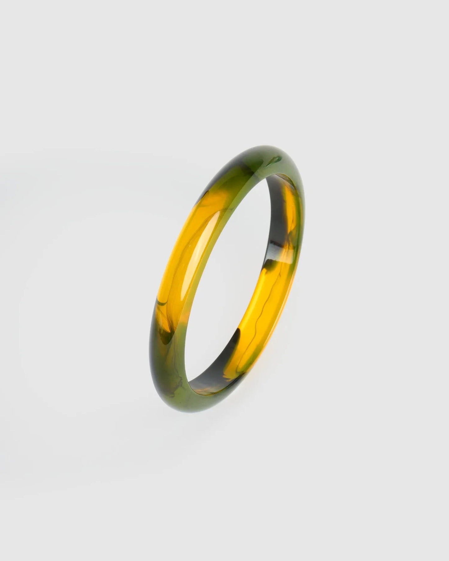 Rounded Bangle Bracelet, Tiger