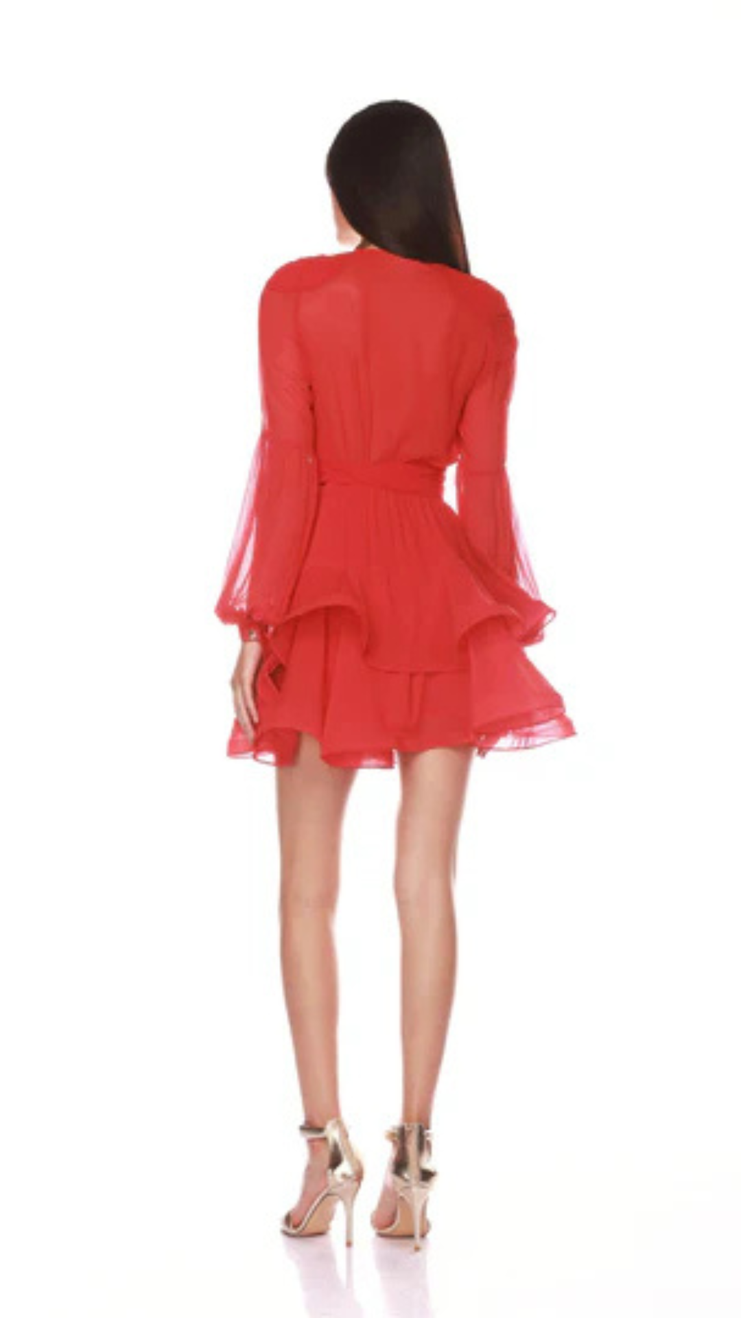Bedouin Red Mini Dress