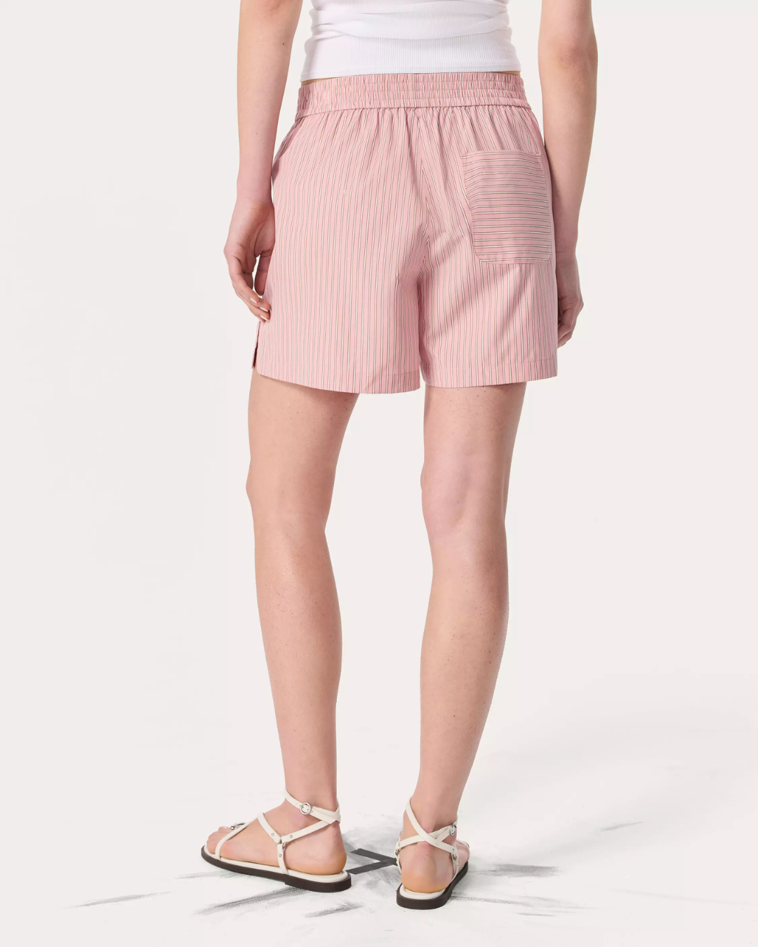 EMMA STRIPE POPLIN SHORT