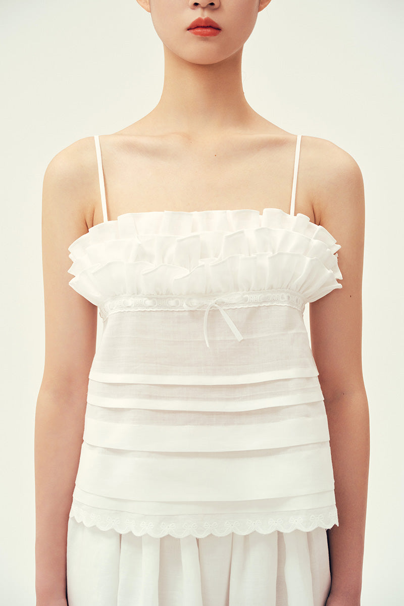 SKIRT IN IVORY