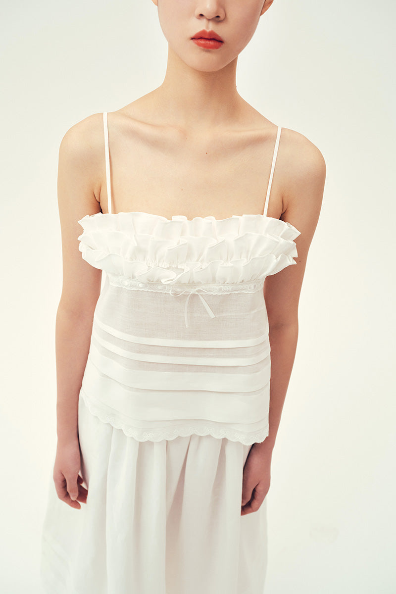 SKIRT IN IVORY
