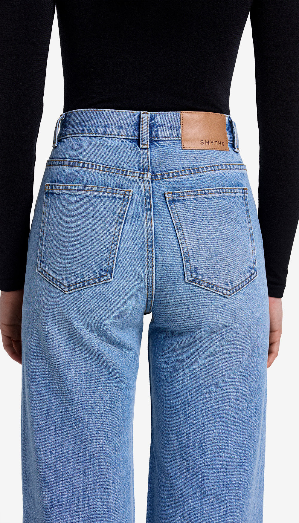 Dove High Rise Wide Leg Jean