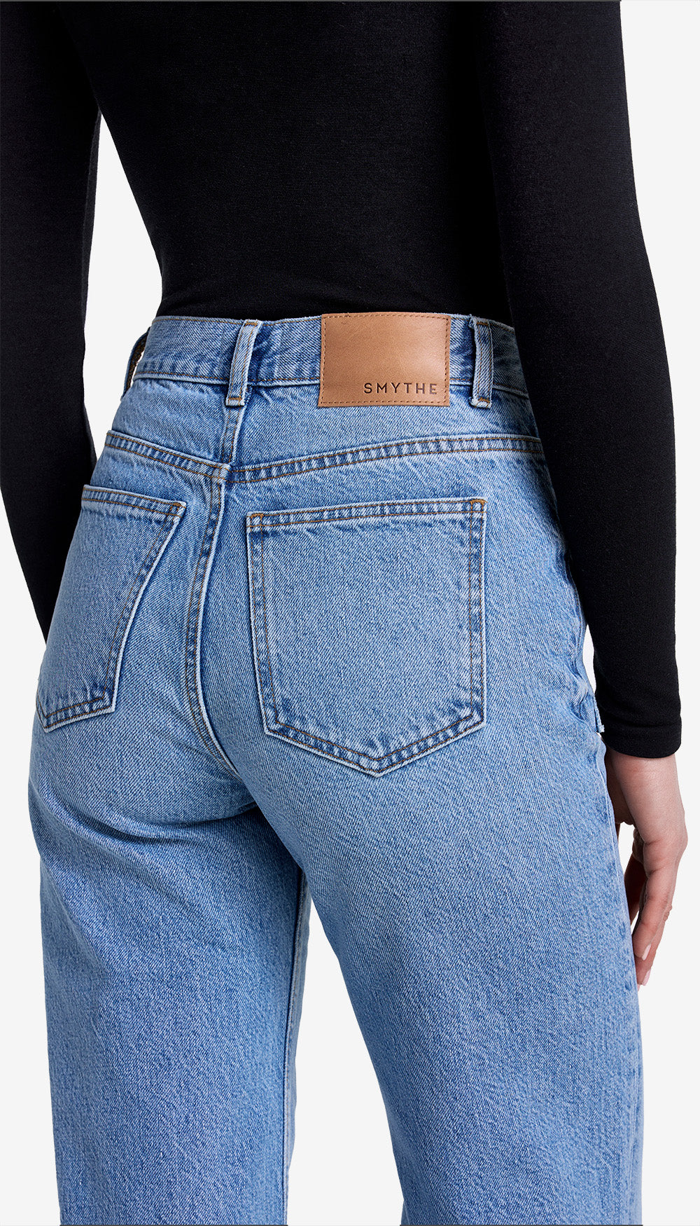 Dove High Rise Wide Leg Jean