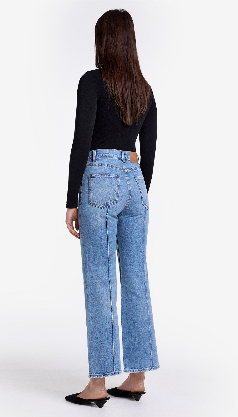 Finch High Rise Cropped Bootcut Jean