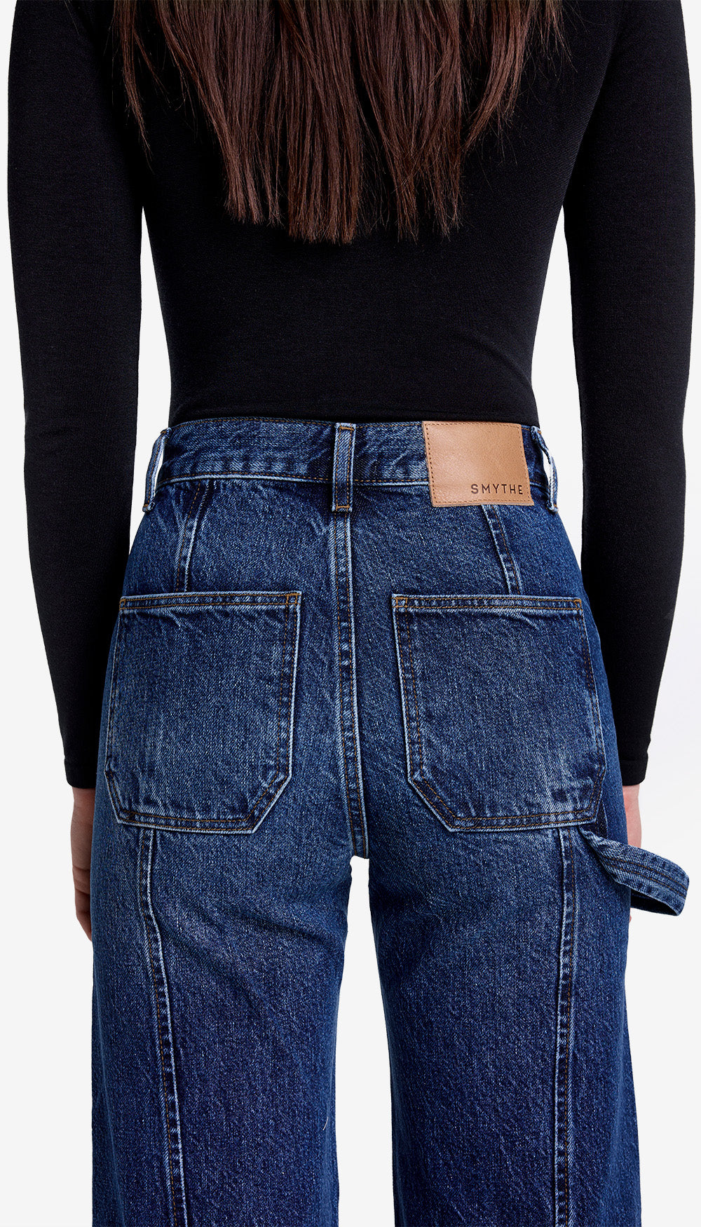 Dove Carpenter High Rise Wide Leg Jean