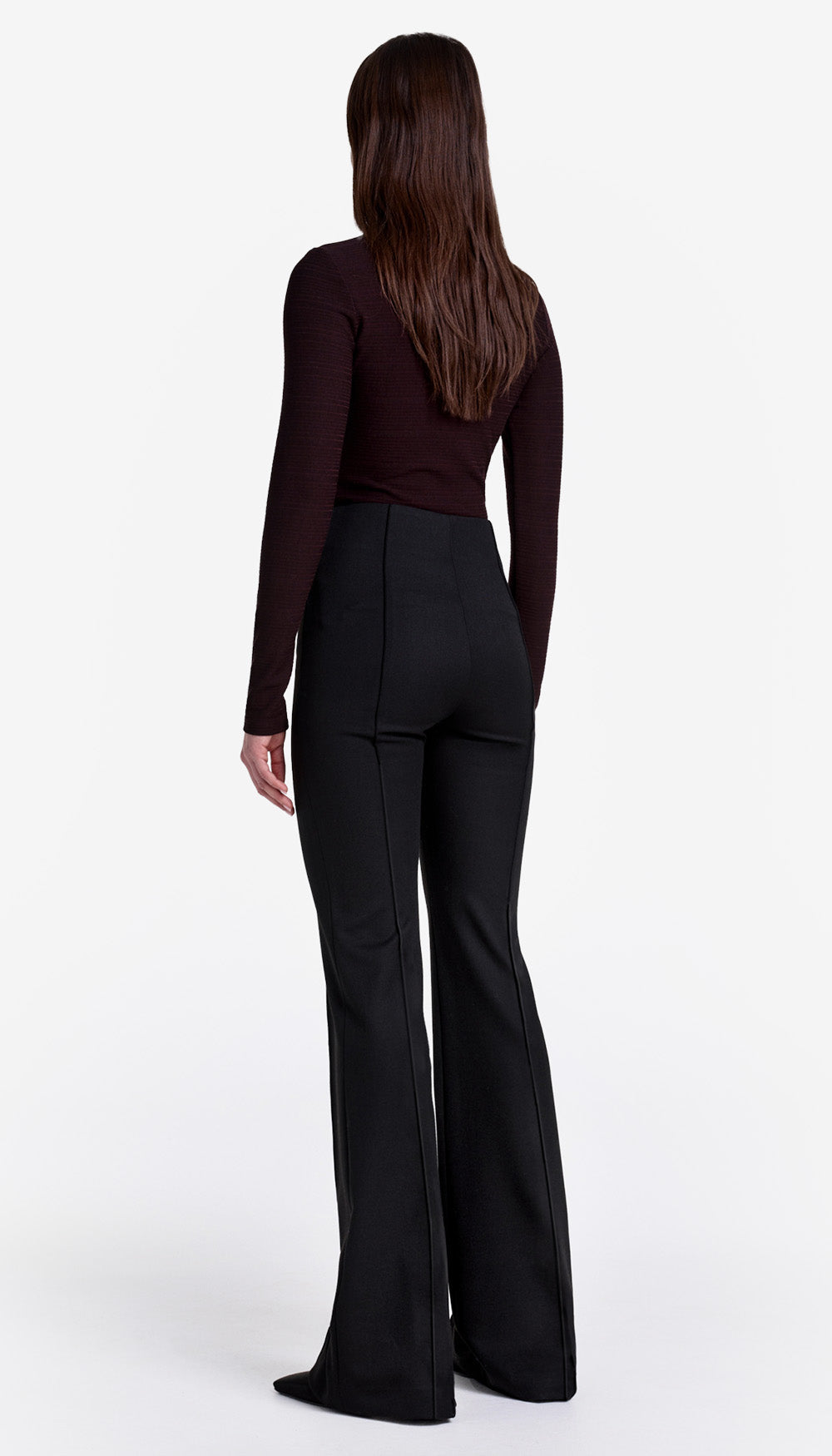 Pintuck Flare Pant