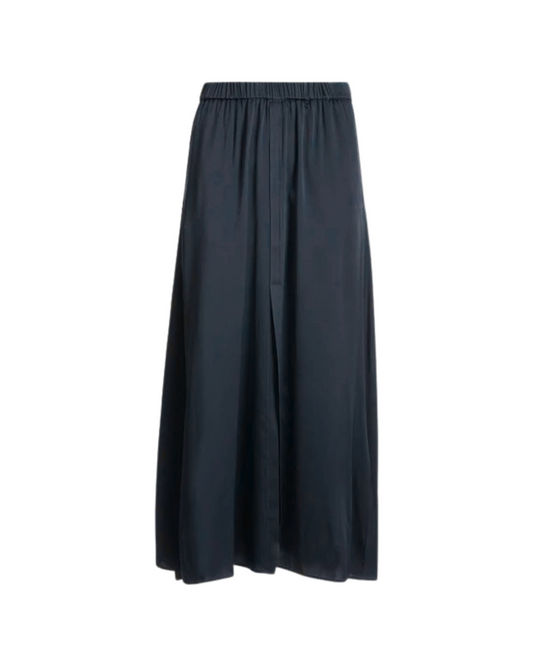 ESSENTIAL SILK SATIN ELASTICATED SKIRT