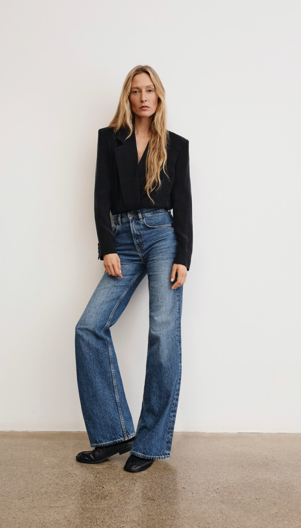 Owl High Rise Bootcut Jean