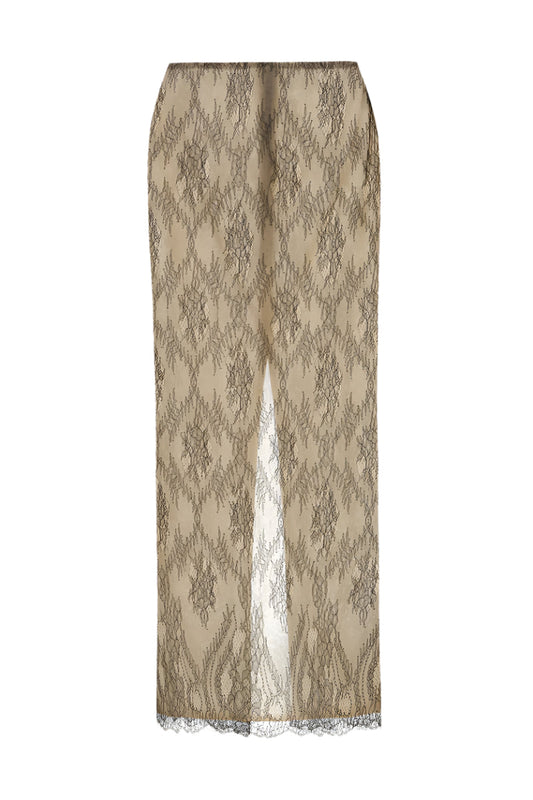 LACE MAXI SKIRT