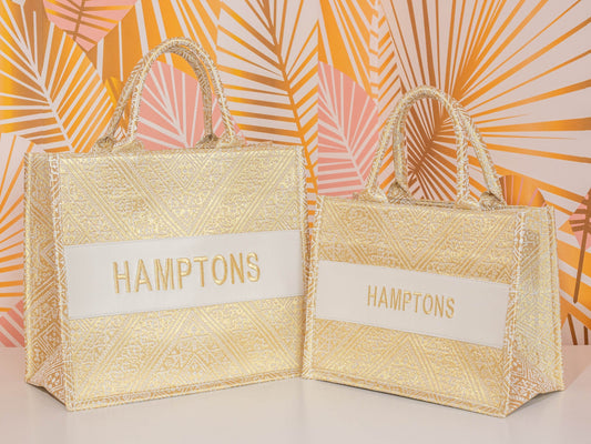 Small Tote CD Hamptons