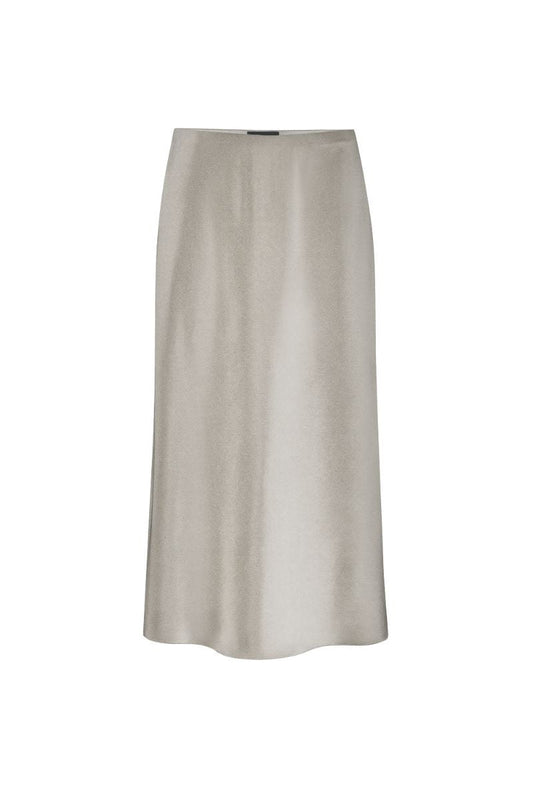 MELODY GREY MIDI SKIRT