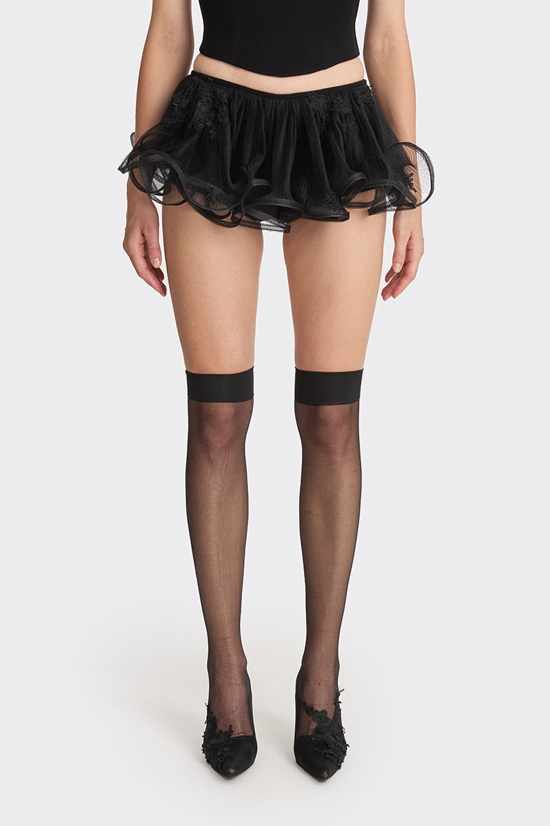 MS. TUTU BLACK SKIRT