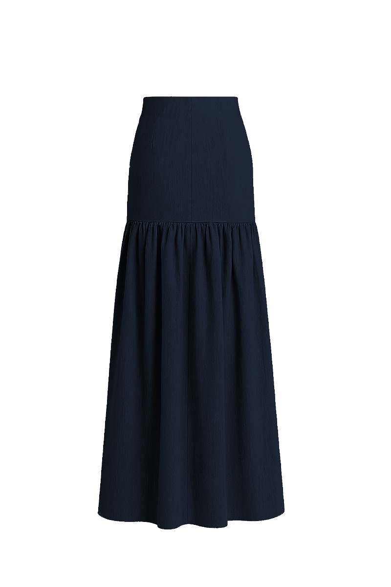 NOELLE SKIRT IN NAVY BLUE