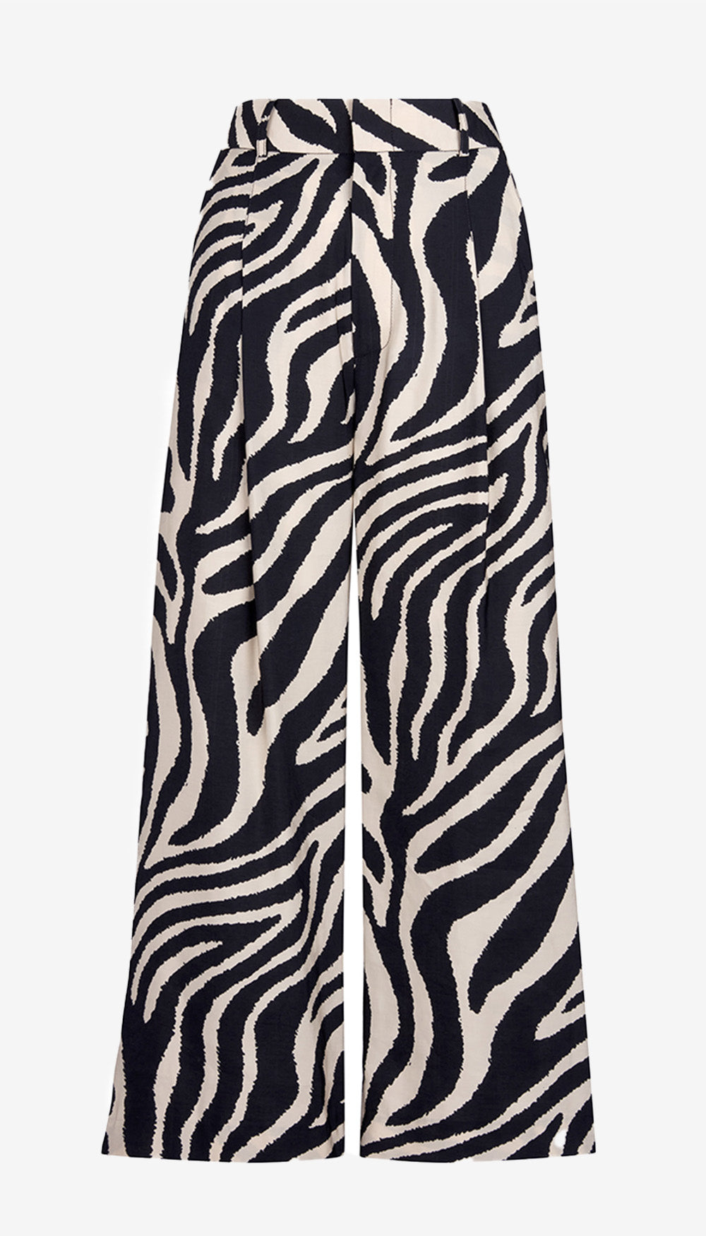 Cropped Pleated Trouser