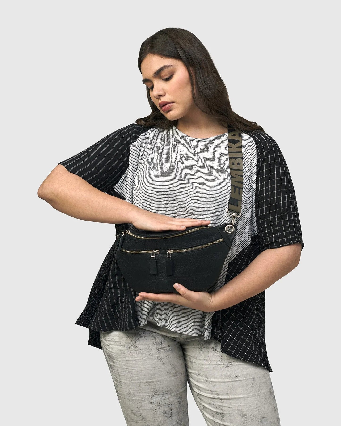Crossbody Sling Bag, Black