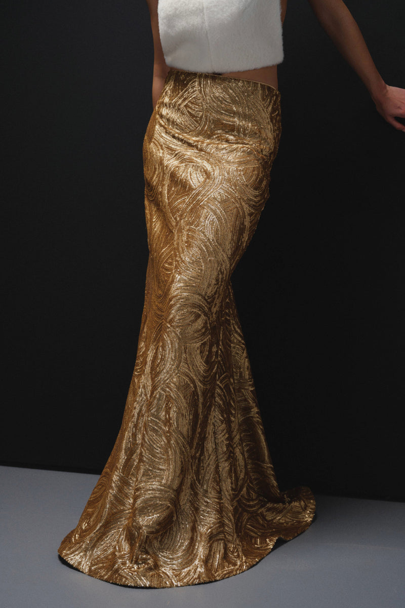 EMPIRE CHIC MAXI SKIRT