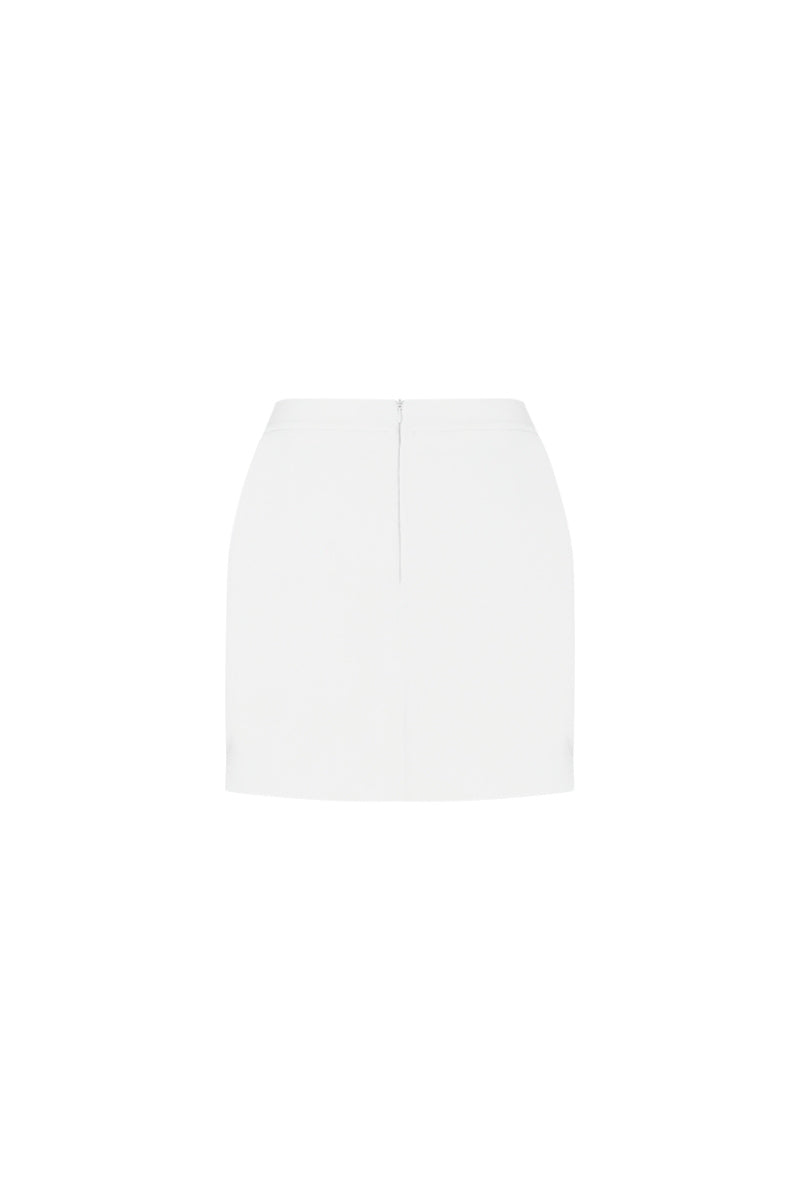 MINI SKIRT IN WHITE